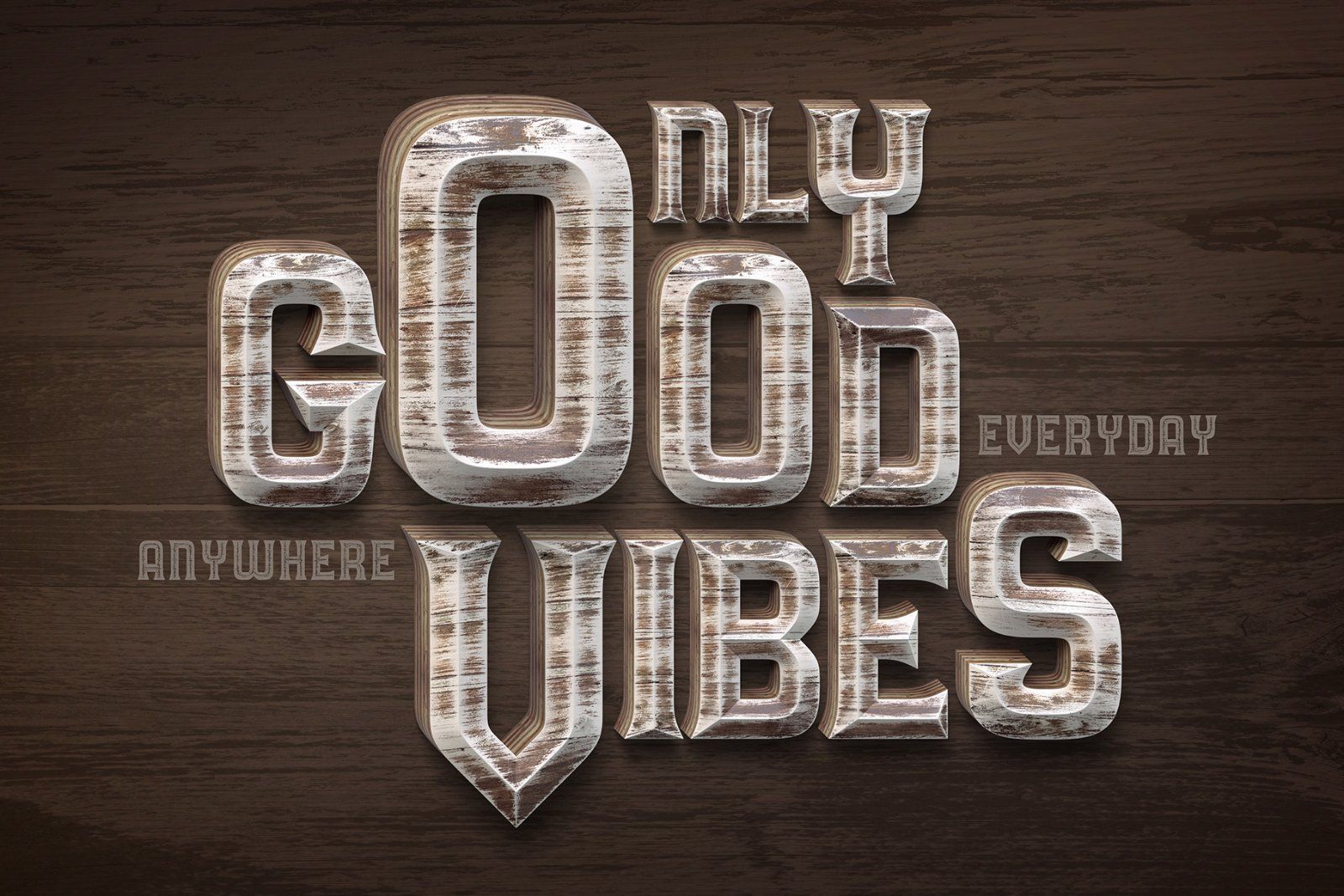 Oak Lumber Font — image 2