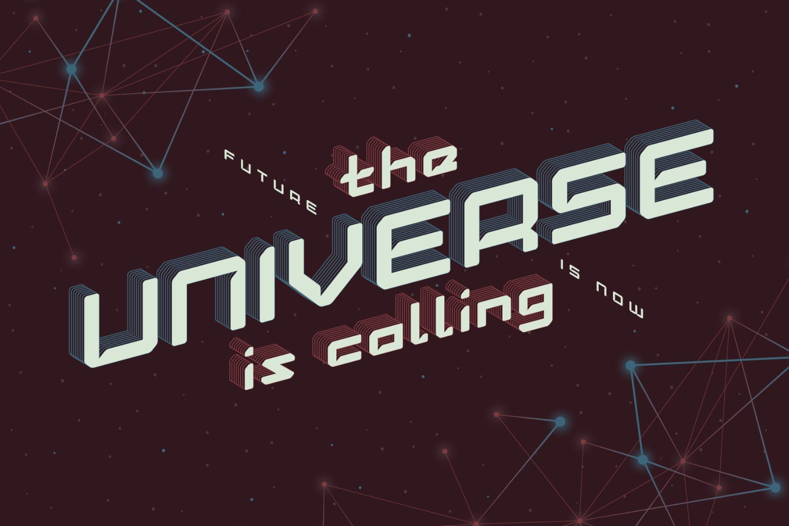 Lost in space. Futuristic typeface — image 2