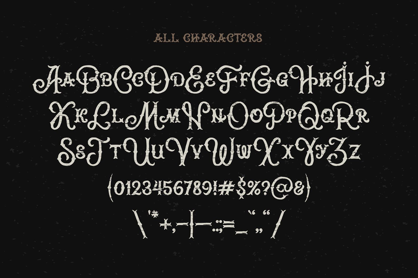 Brass Heart Font — image 2
