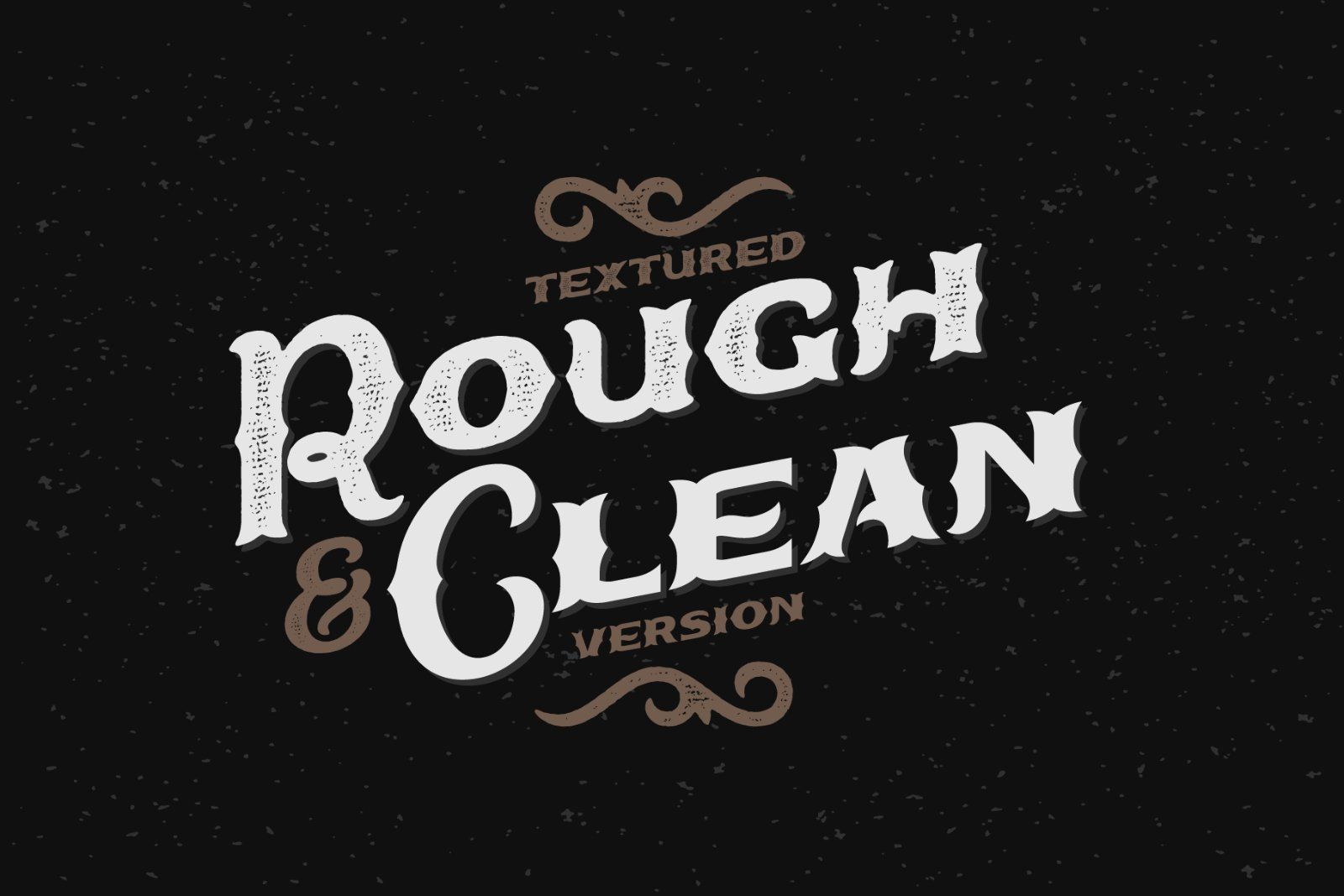 True Black Typeface — image 2