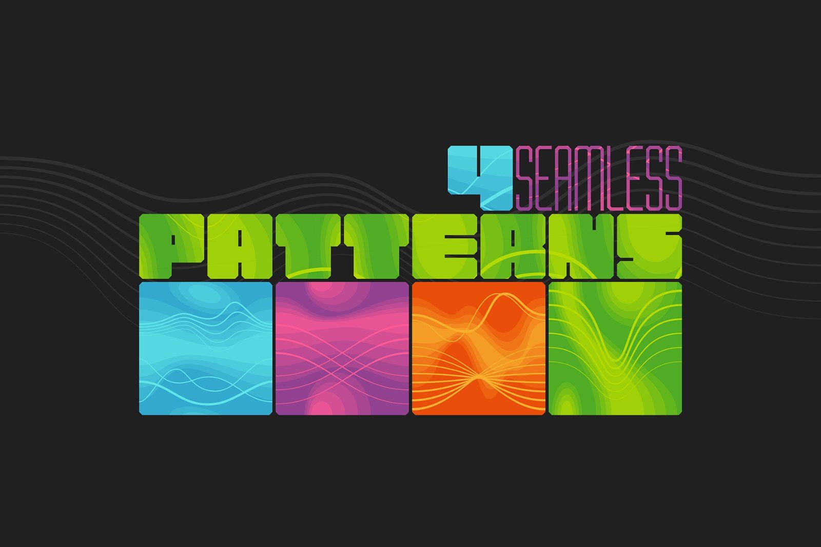 Inside the Box Font and Patterns — image 2