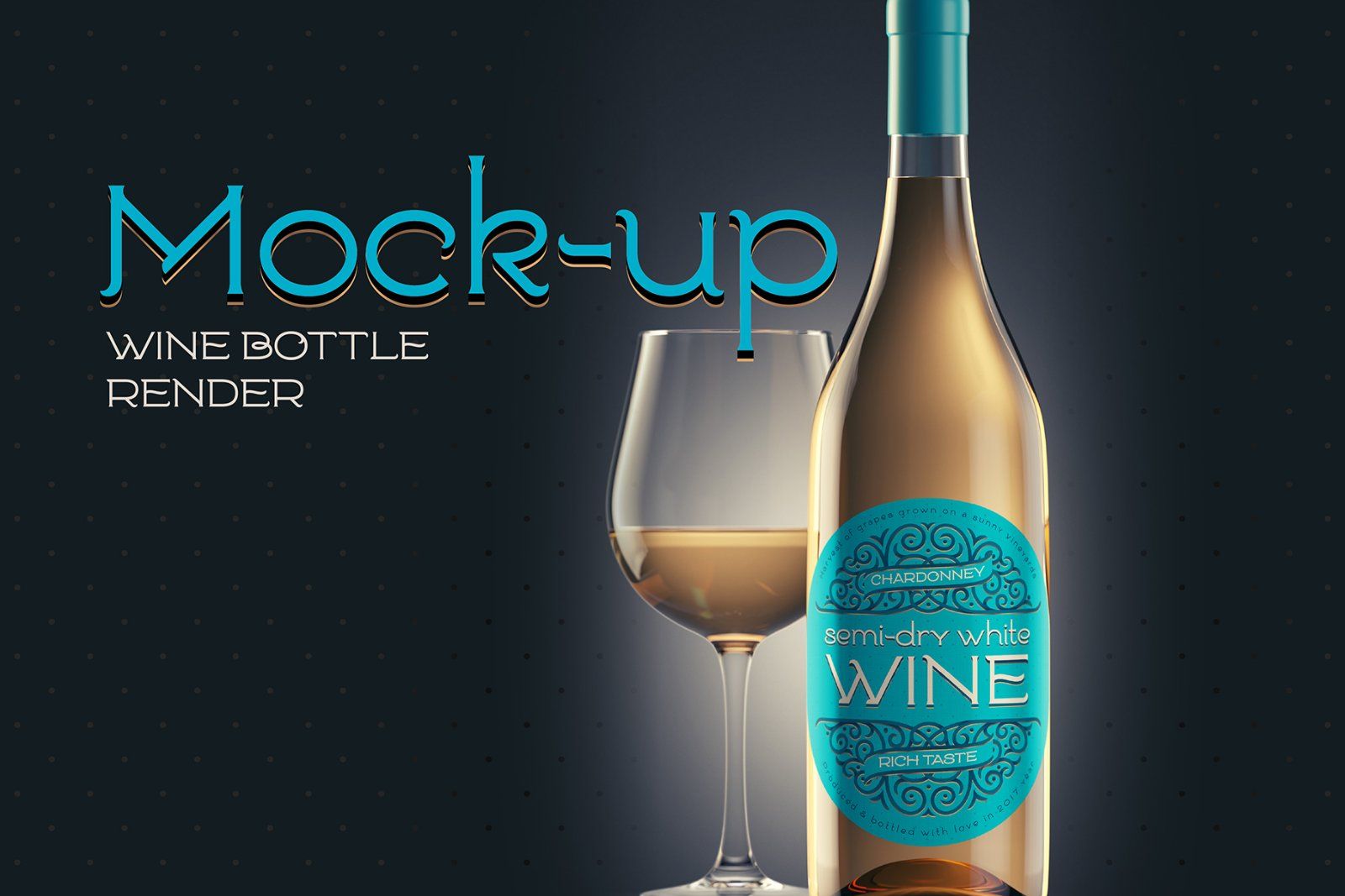 Goodwine Font, Label, Mockup — image 2