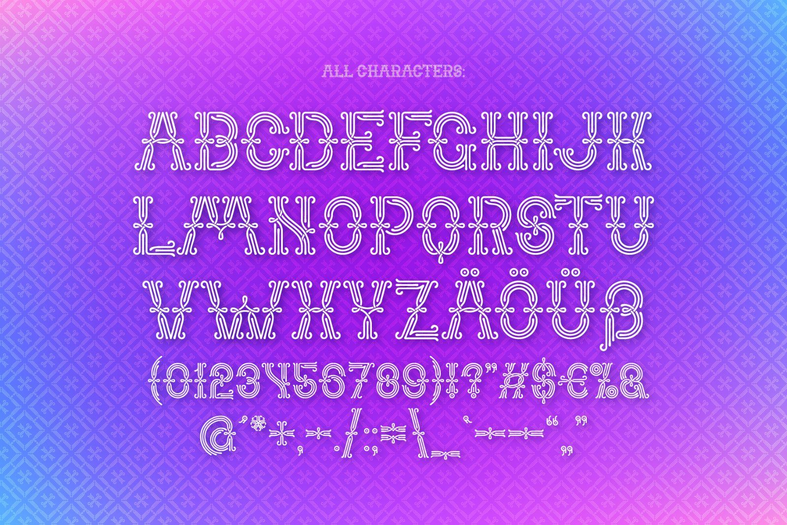 Forged Fence Typeface — image 3