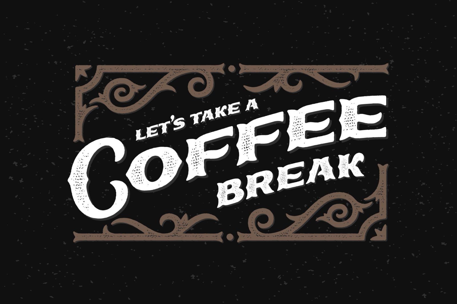 True Black Typeface — image 3
