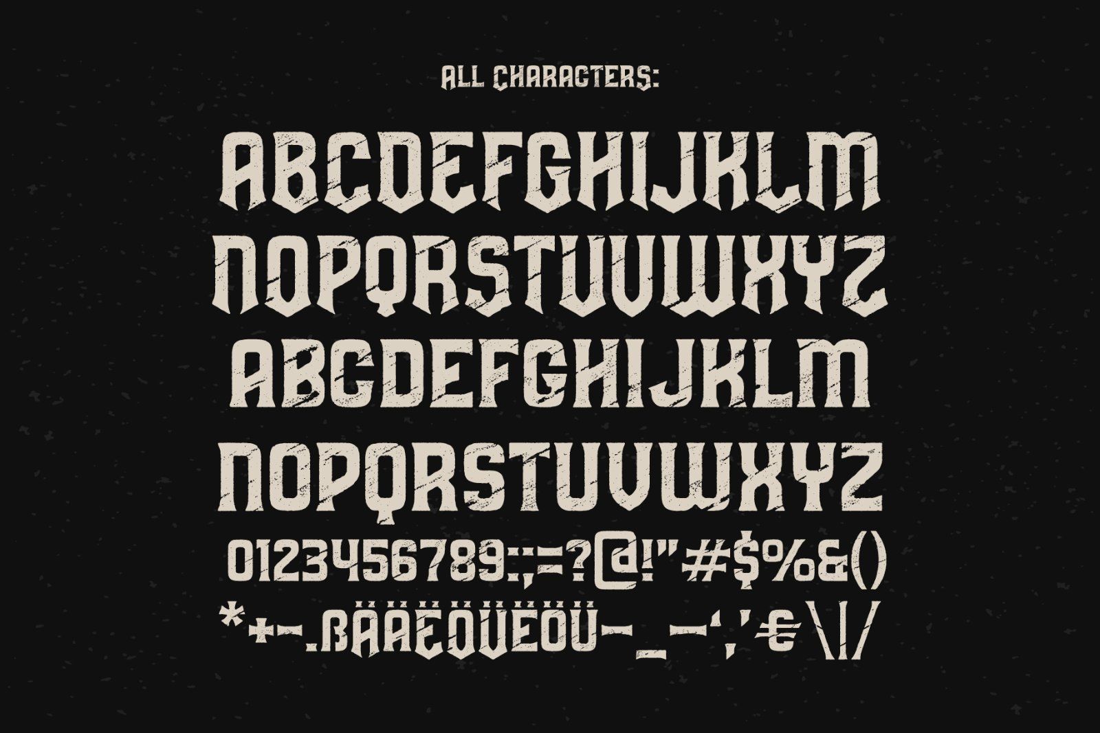 Predators Cuspid Font — image 3