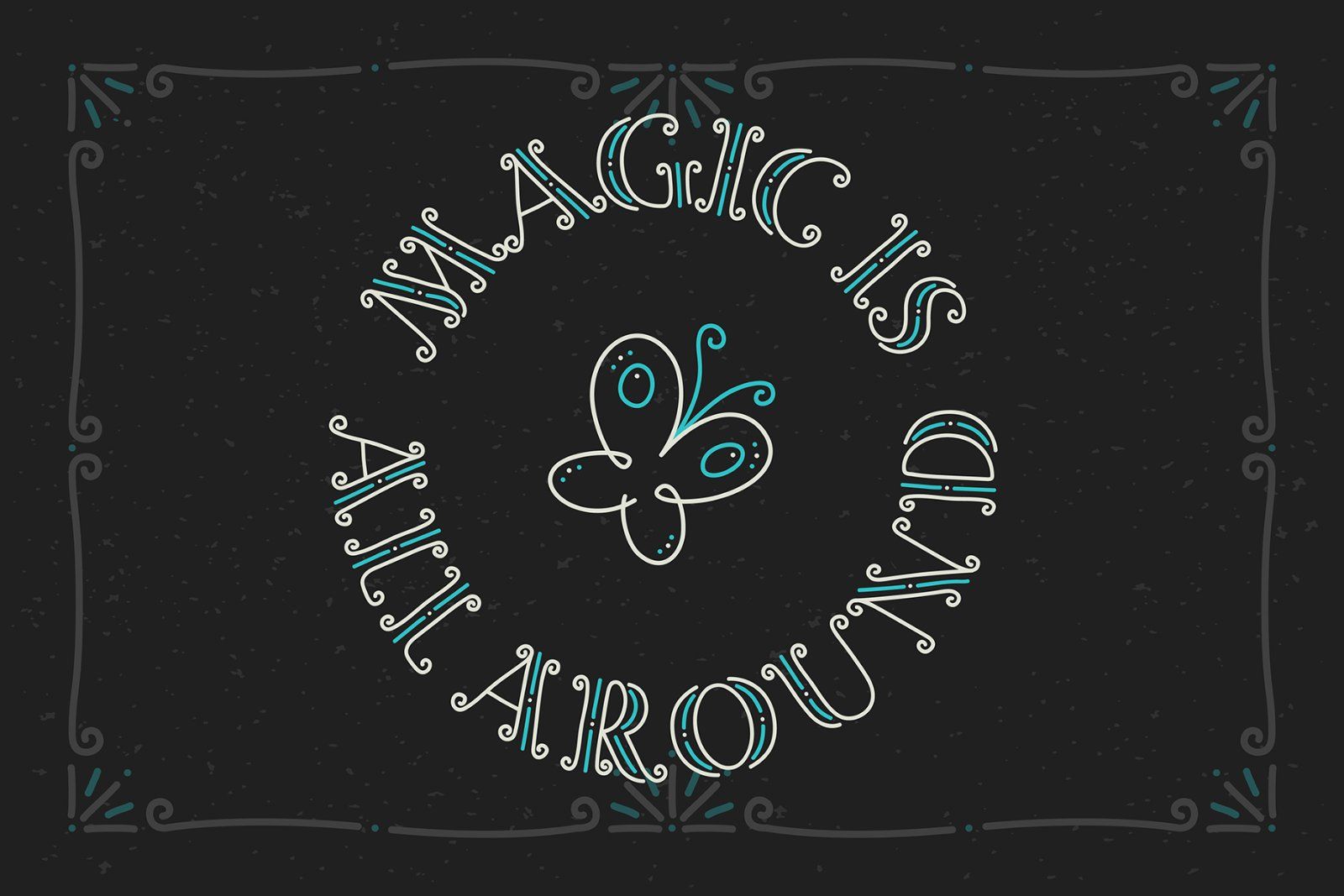 Magic Curls Font — image 3