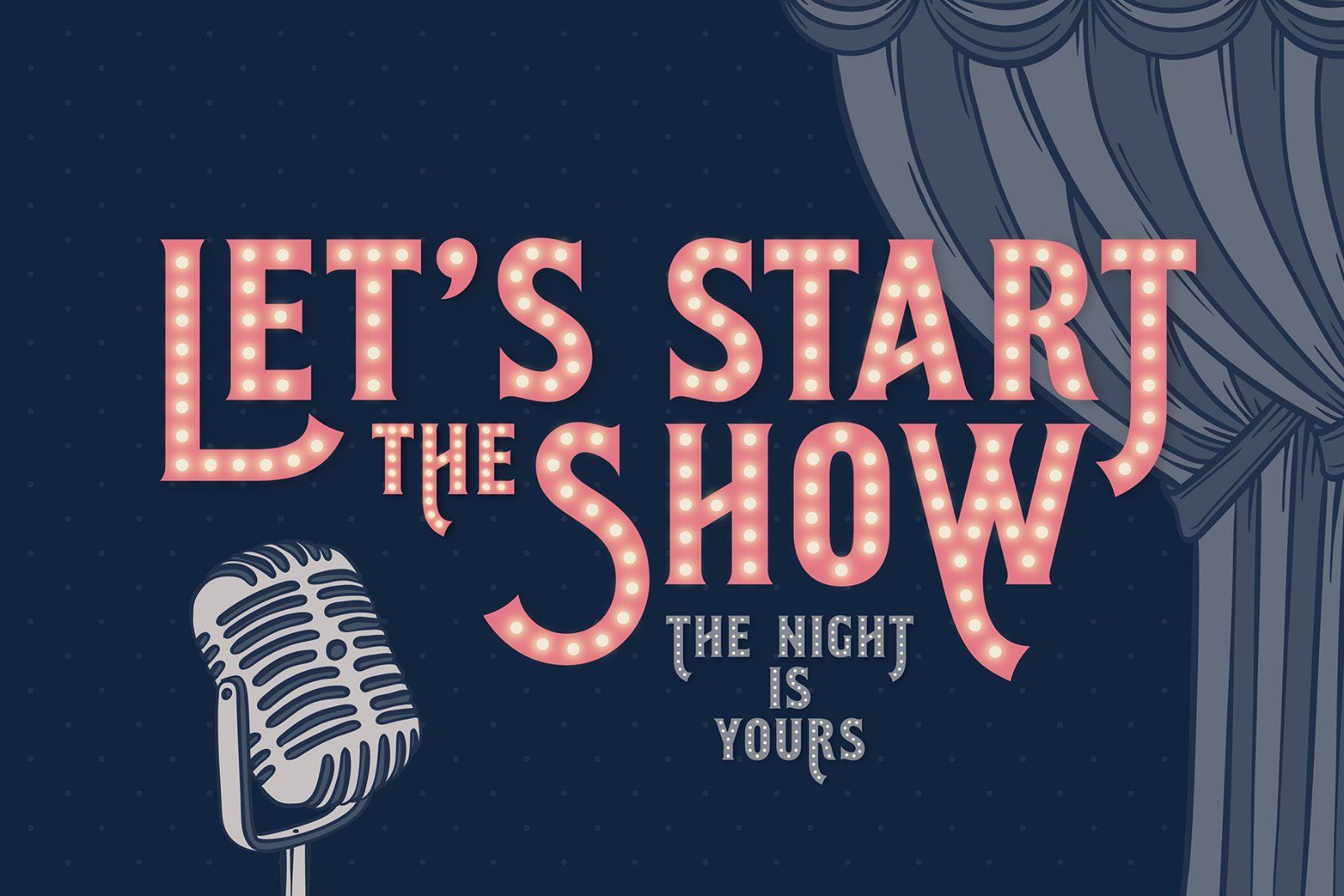 Shining Night Font and Graphics — image 3