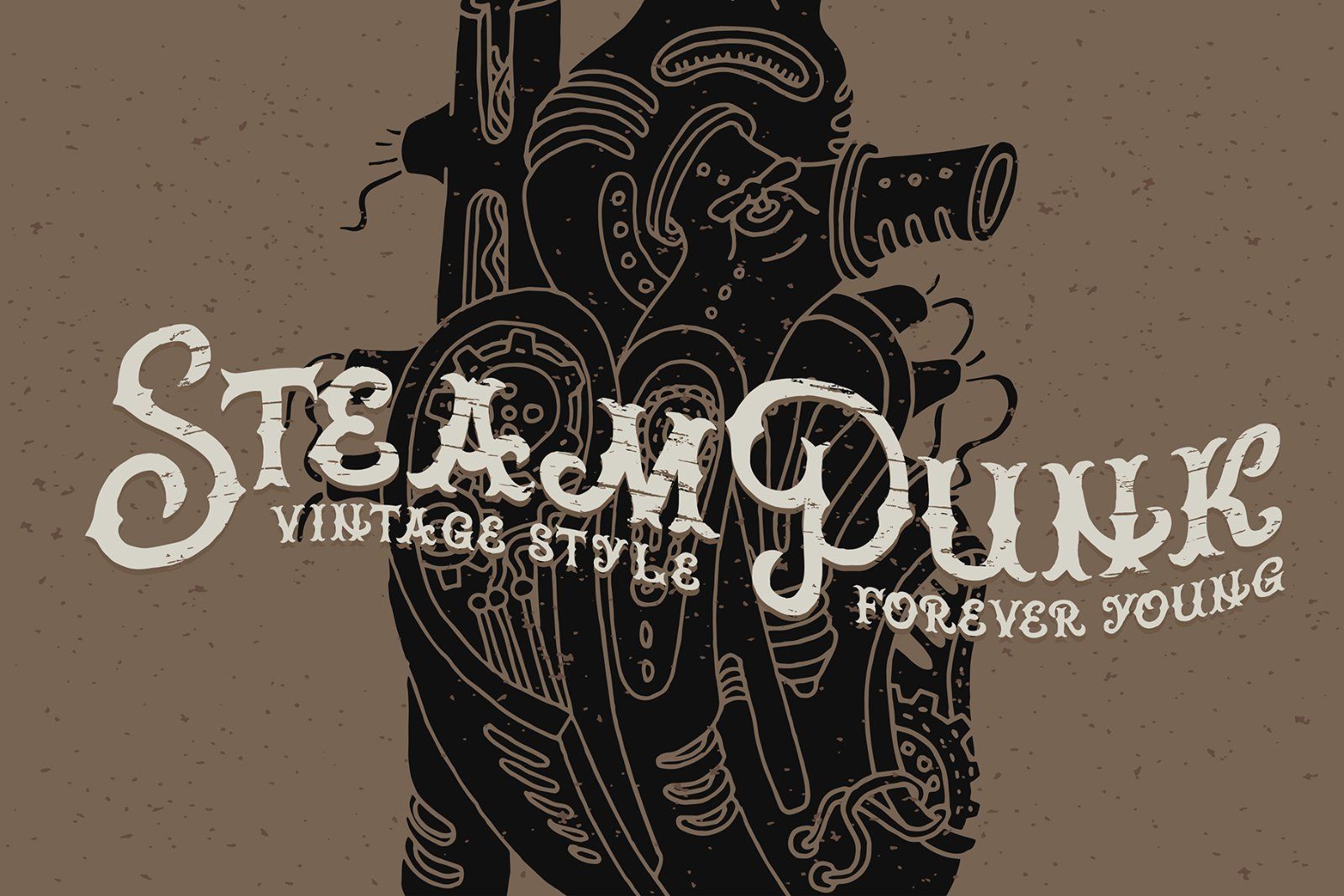 Brass Heart Font — image 3