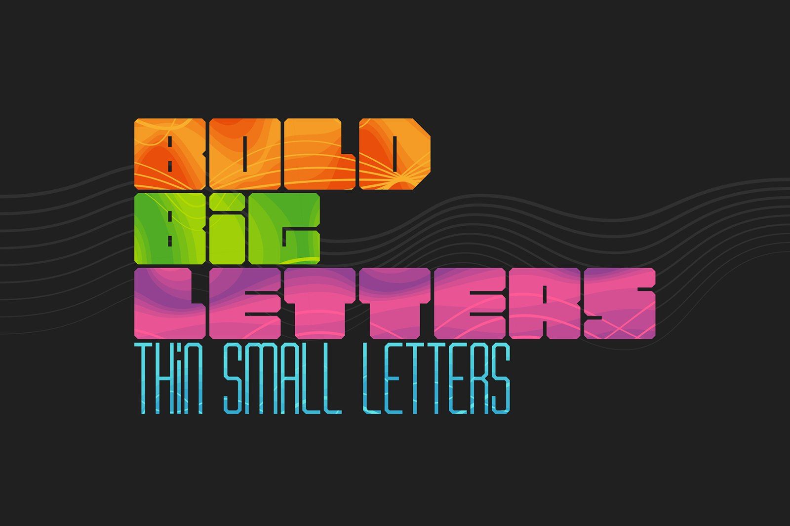 Inside the Box Font and Patterns — image 3