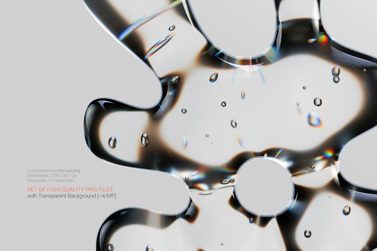 Floating Drop - Color Bitmap Font — image 3