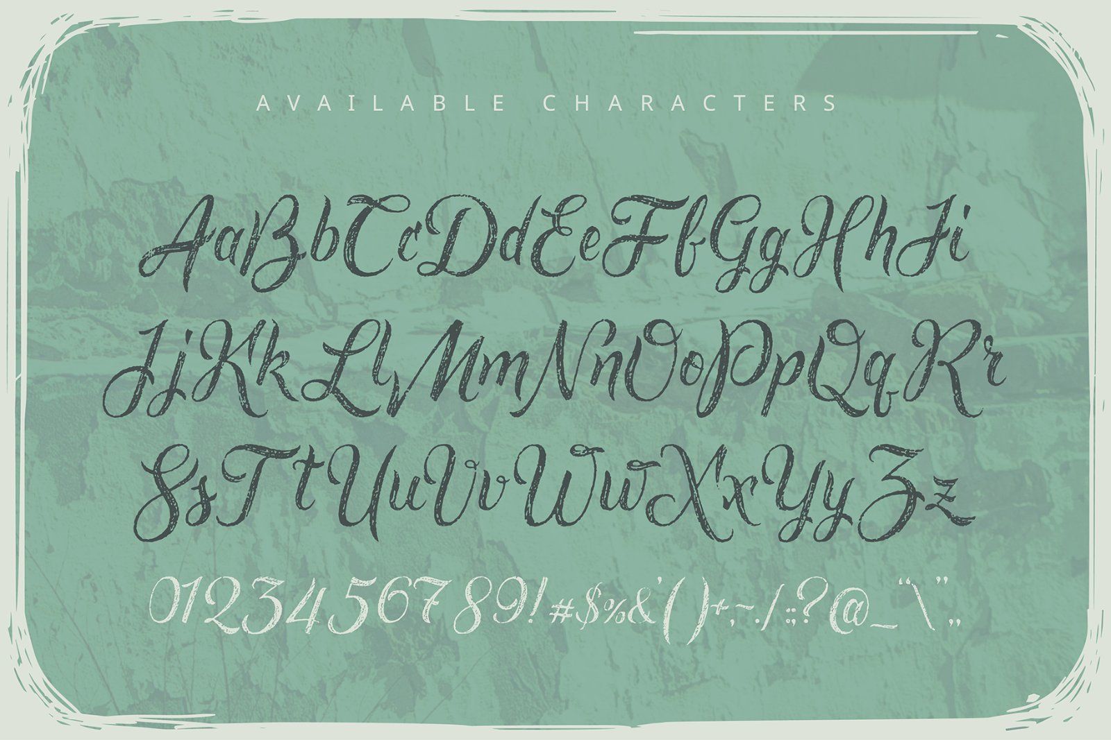 Rusted Brushpen Script with Bonus — image 3