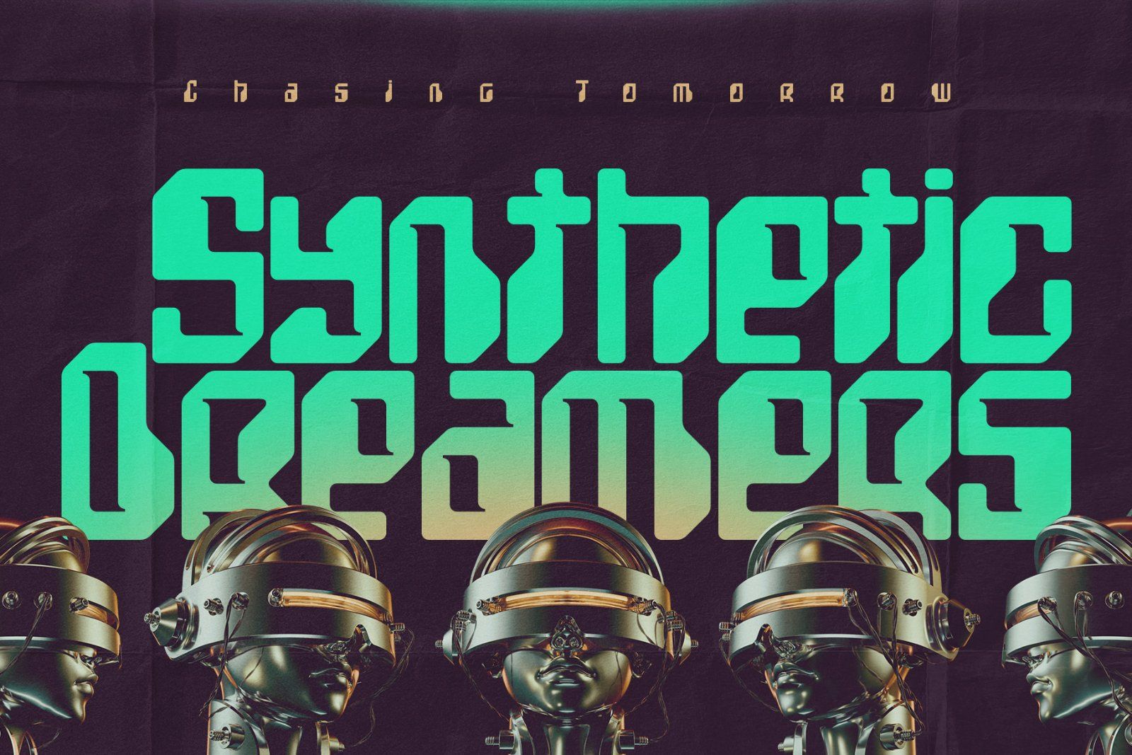 TechCore - Vintage Cyber Font — image 3