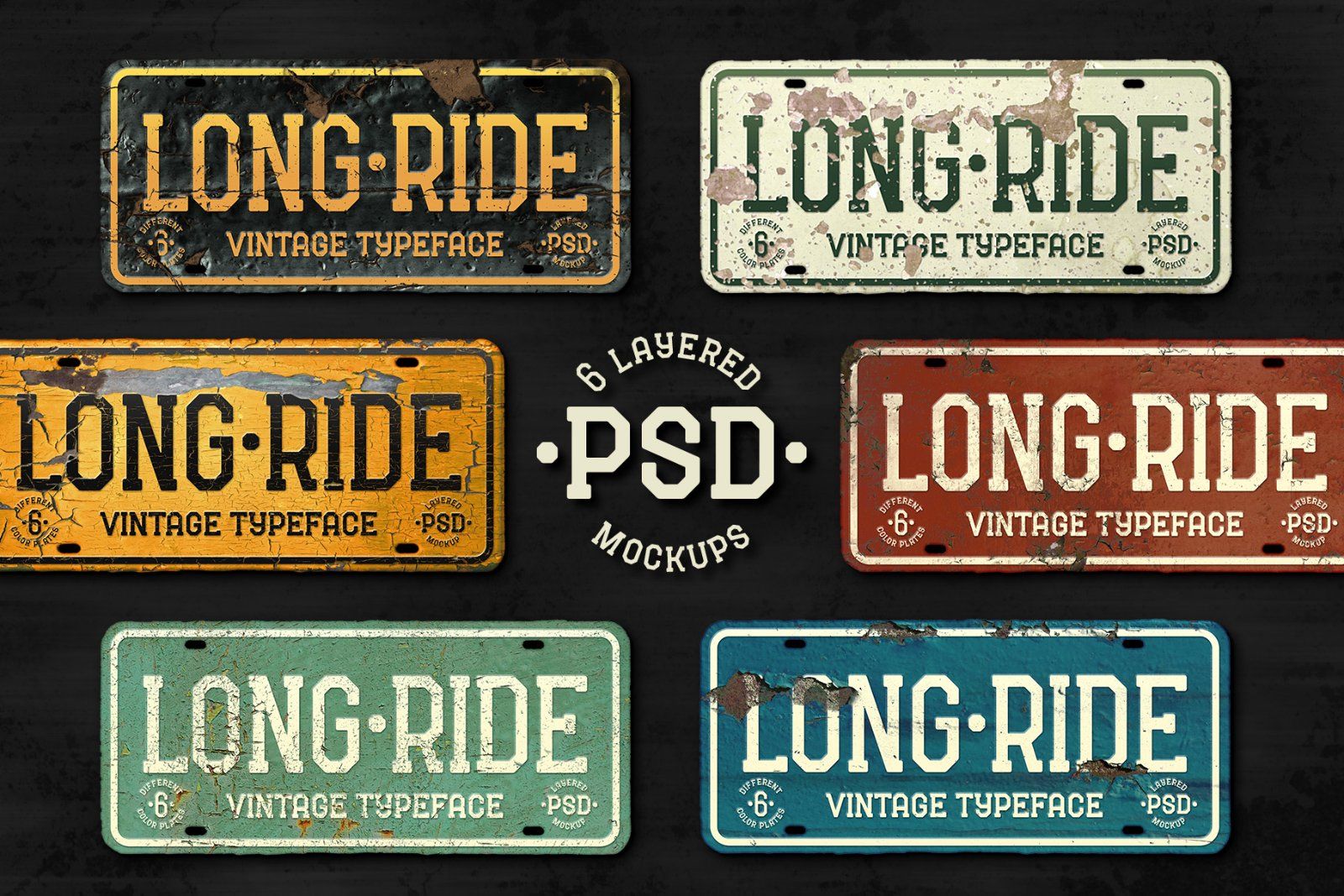 Long Ride. Font & Mockup — image 4
