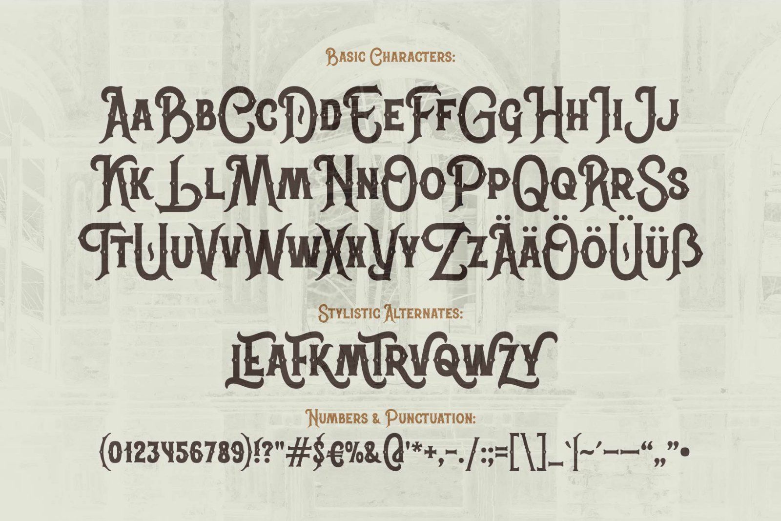 Classic Heritage typeface — image 4