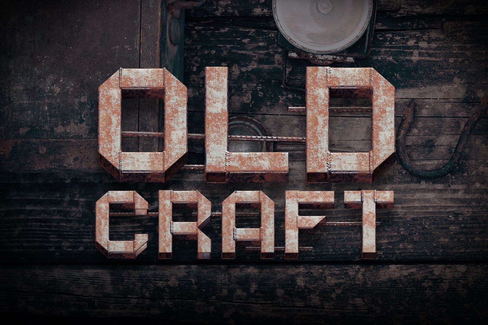 Rough Weld – Color Bitmap Font — image 4