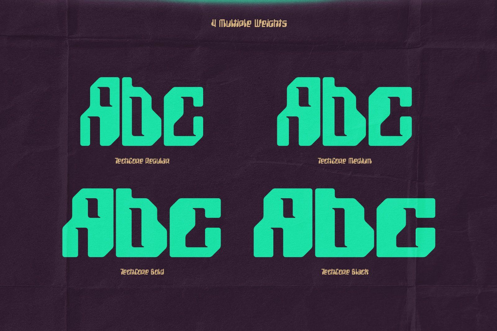 TechCore - Vintage Cyber Font — image 4