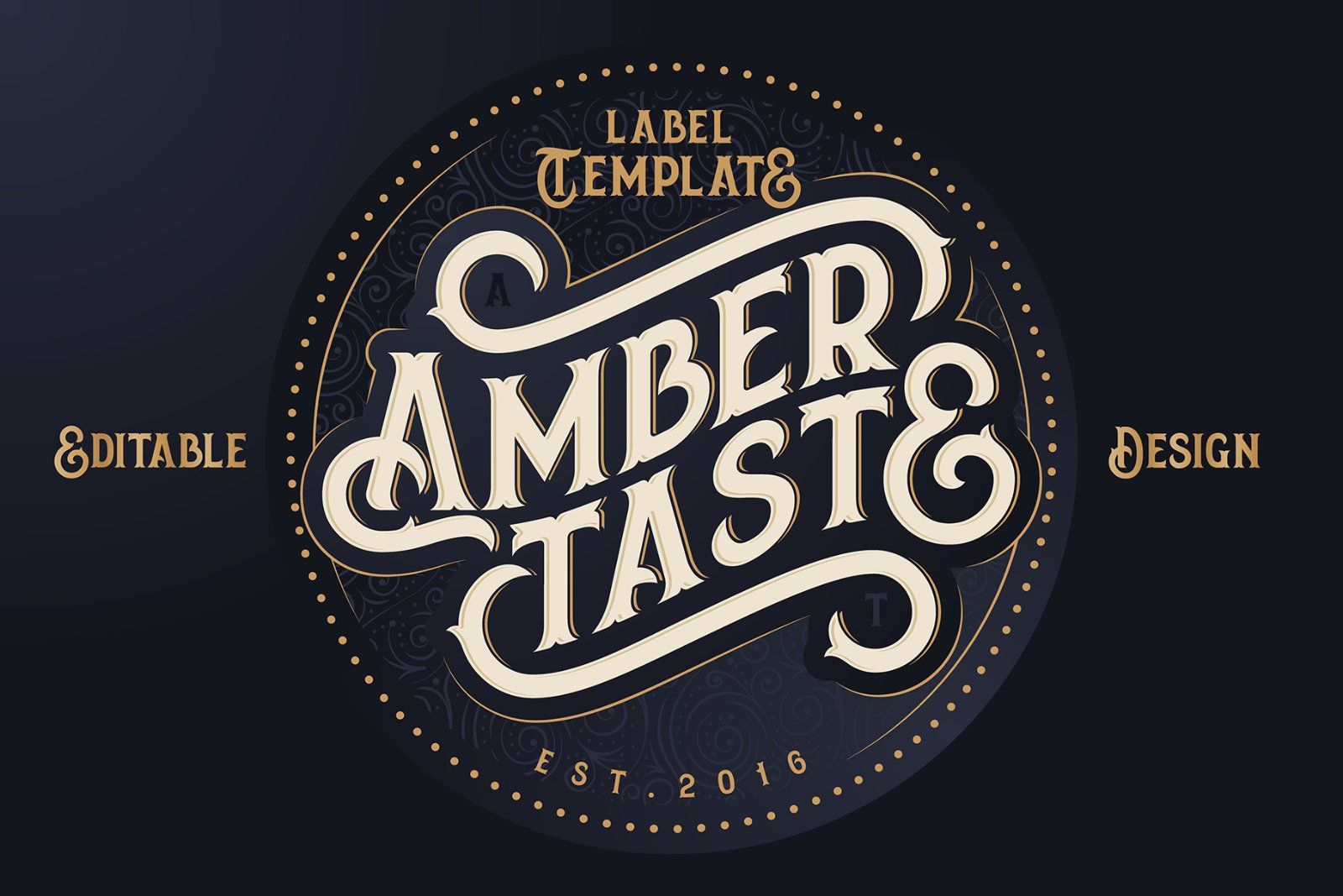 Amber Taste Font, Label, Mockup! — image 4