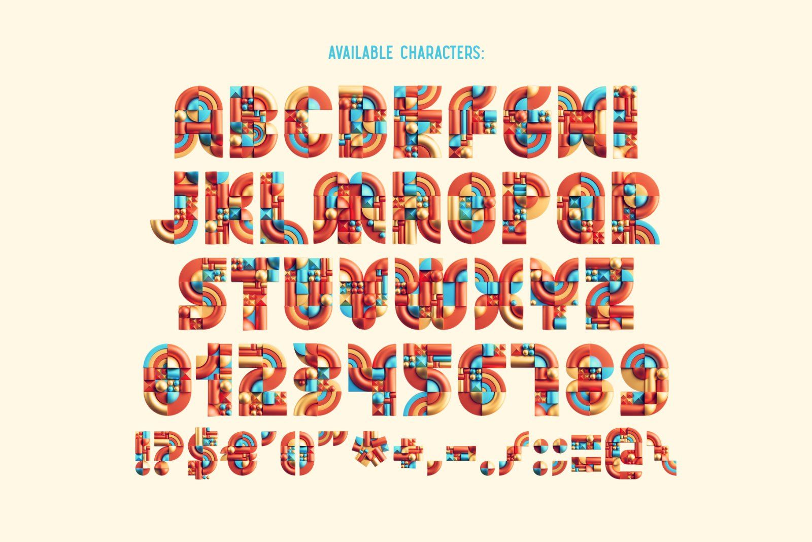 BLX - Color Bitmap Font — image 5