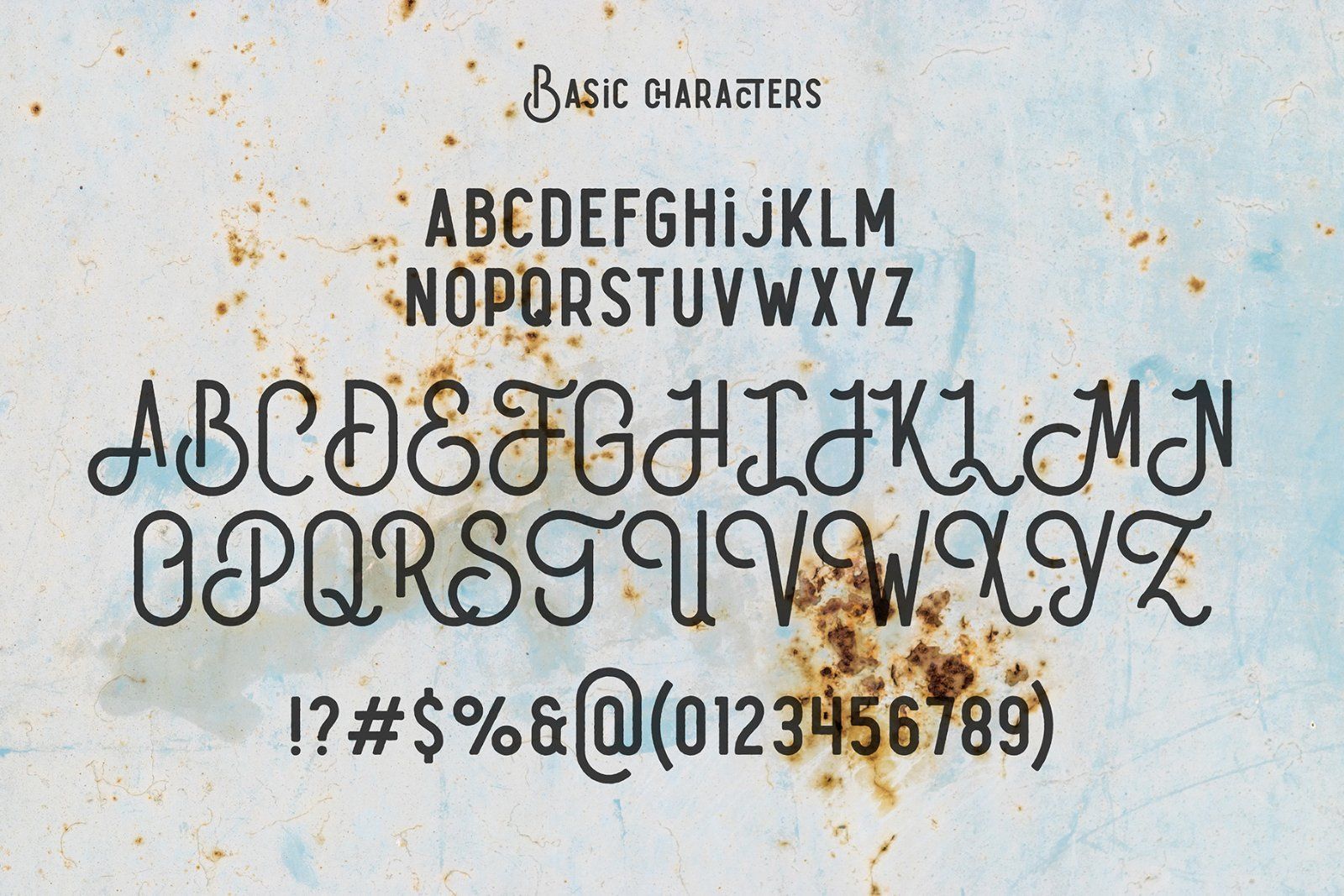 Humblest Font and Textures — image 5