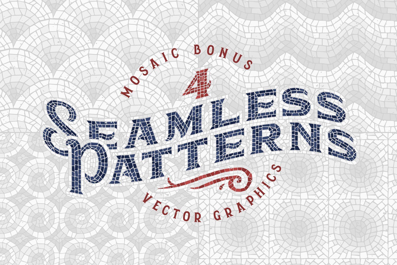 Mosaic Pool Typeface — image 5