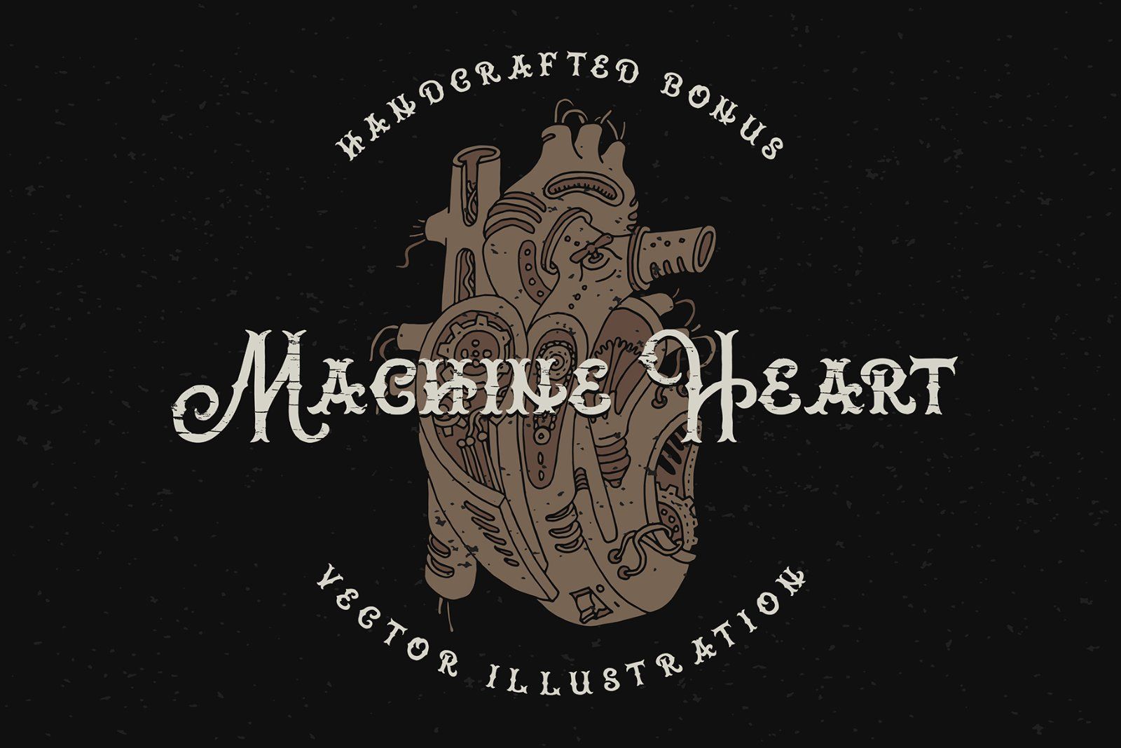 Brass Heart Font — image 5
