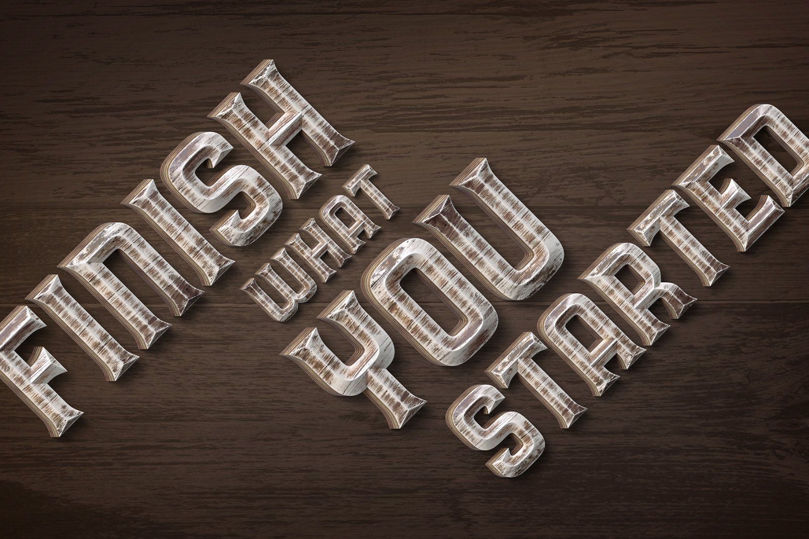 Oak Lumber Font — image 5
