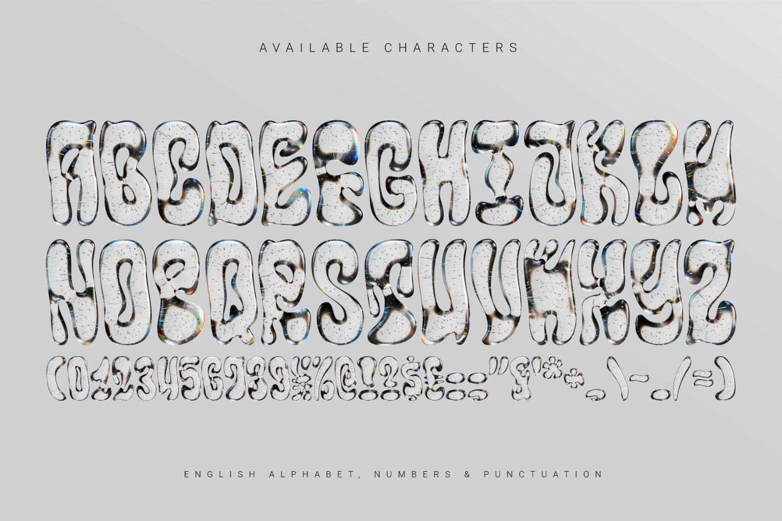 Floating Drop - Color Bitmap Font — image 5