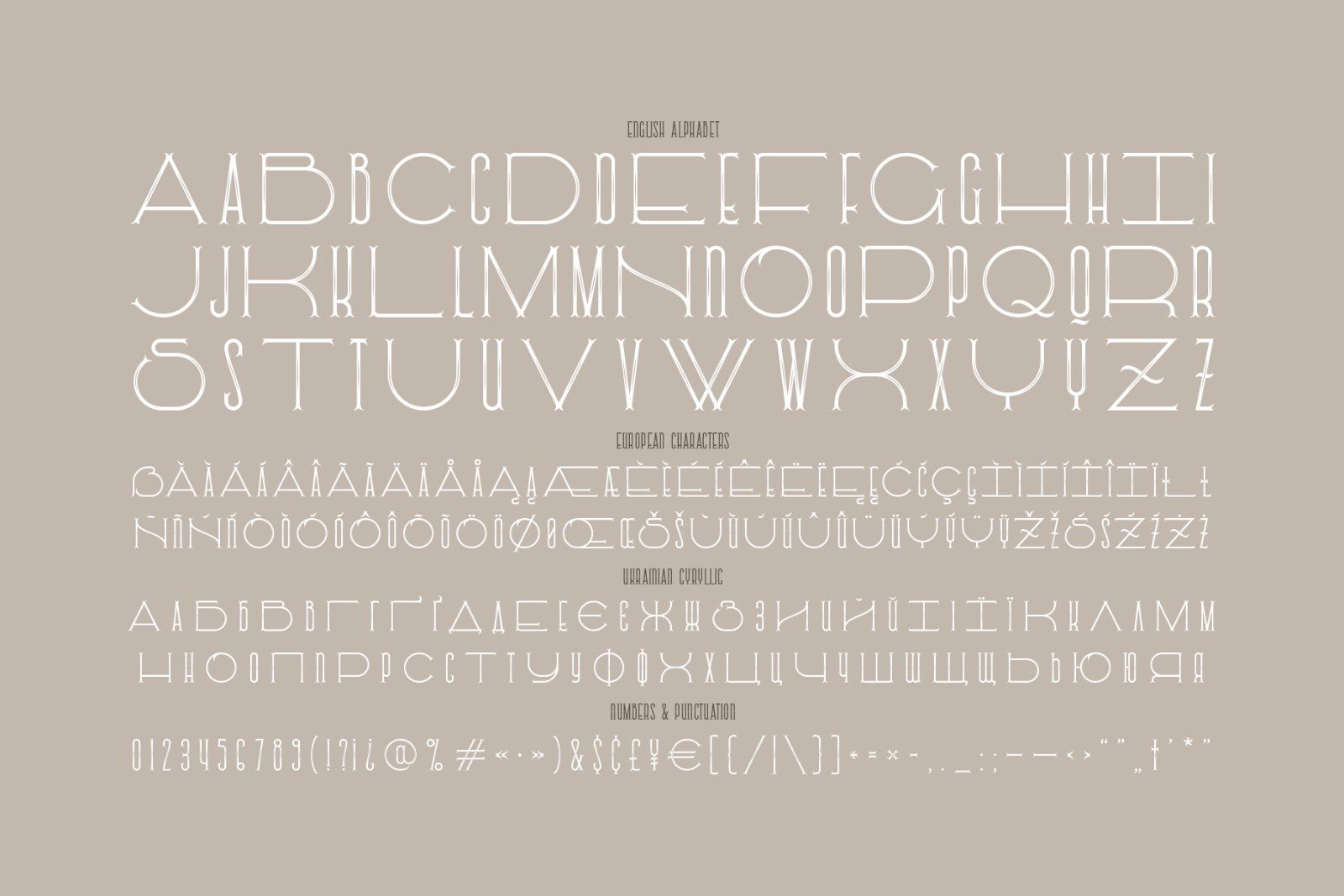 Fishtail font and mockup — image 6