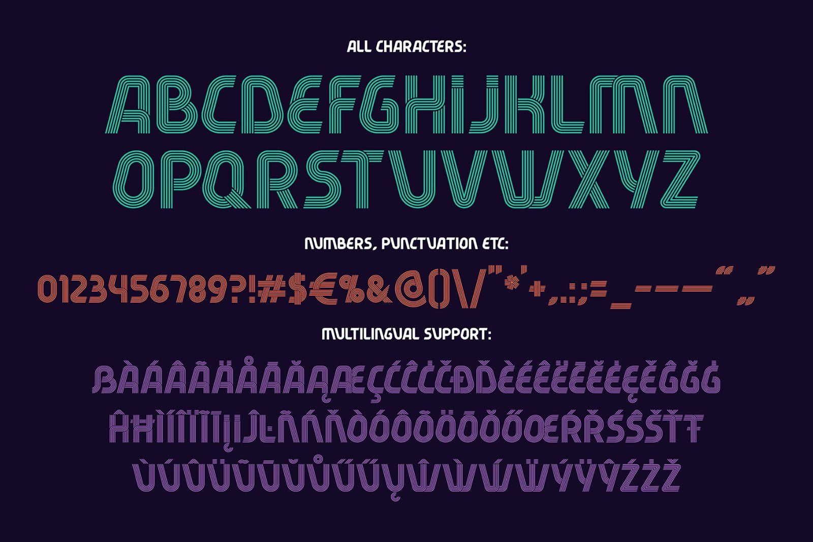 Fiver 5 fonts family — image 6
