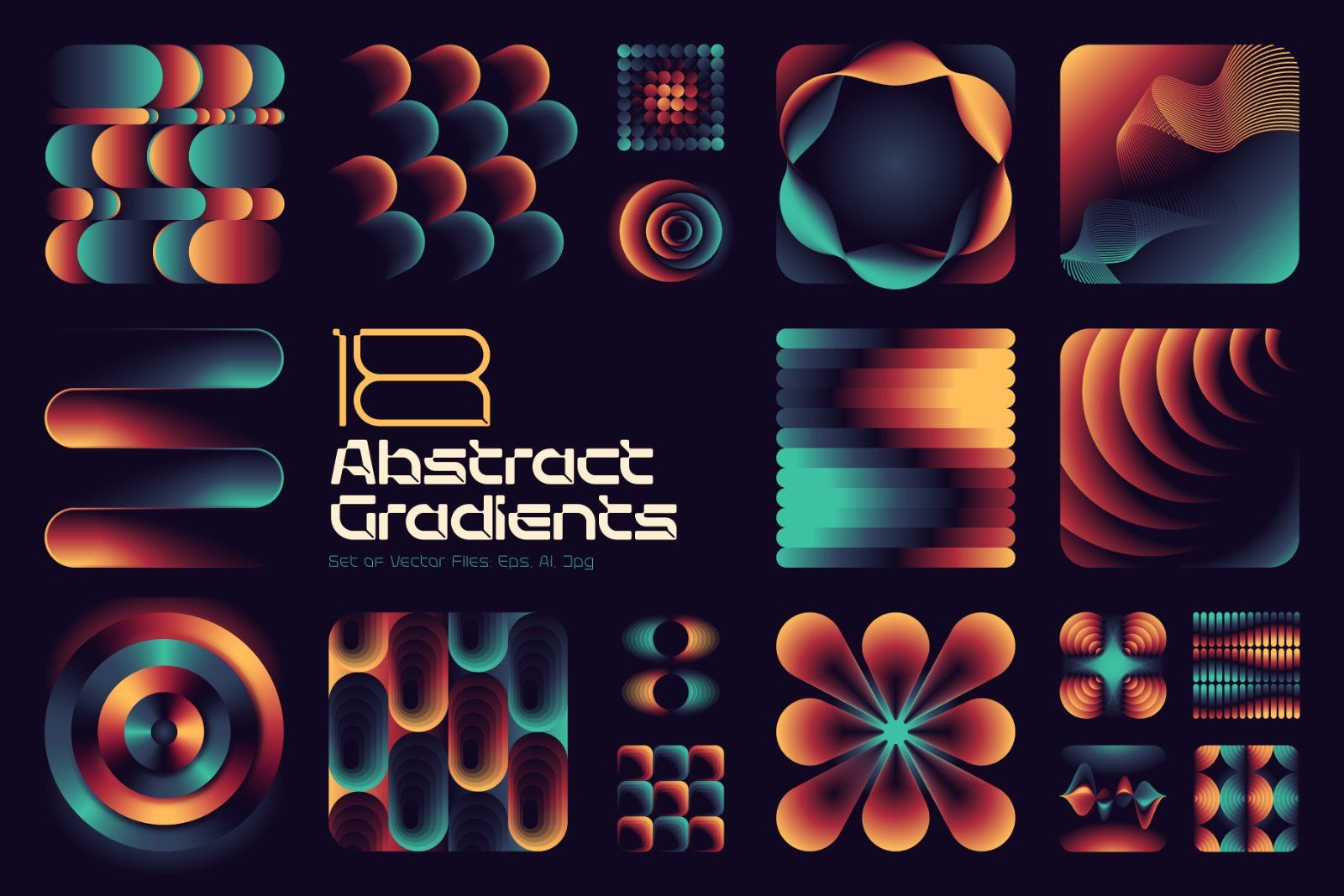 Abstract Gradient Vectors — image 1