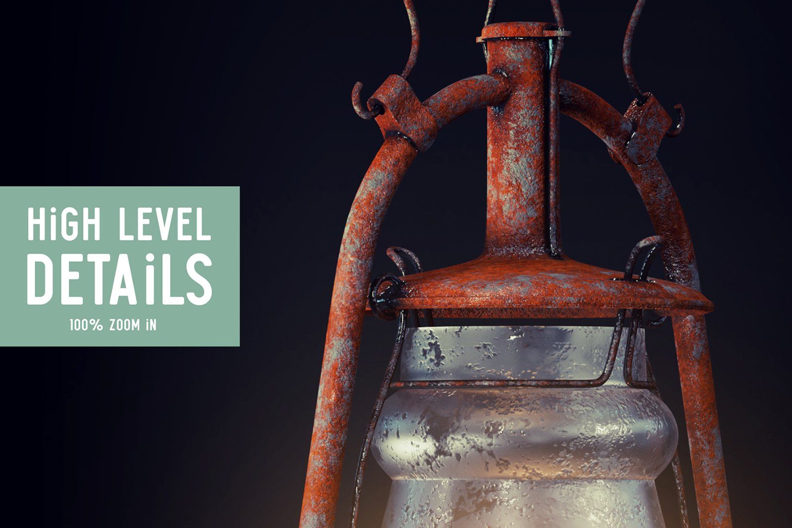 Old Lamp Mockup — image 2