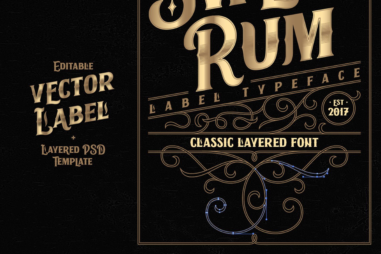 Sweet Rum Font, Label, Mockup! — image 3