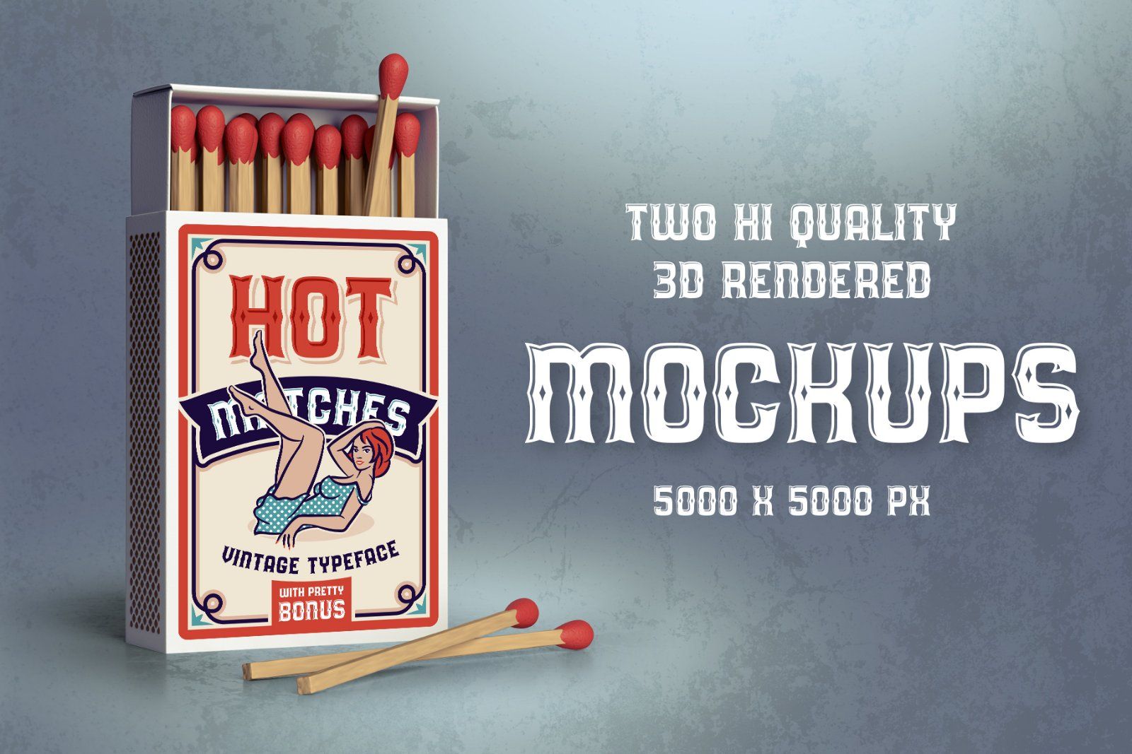 Hot Matches. Font, Mockup, Template! — image 4