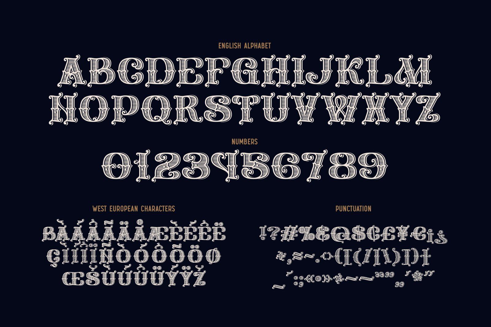 Simply Royal. Font and Template. — image 5