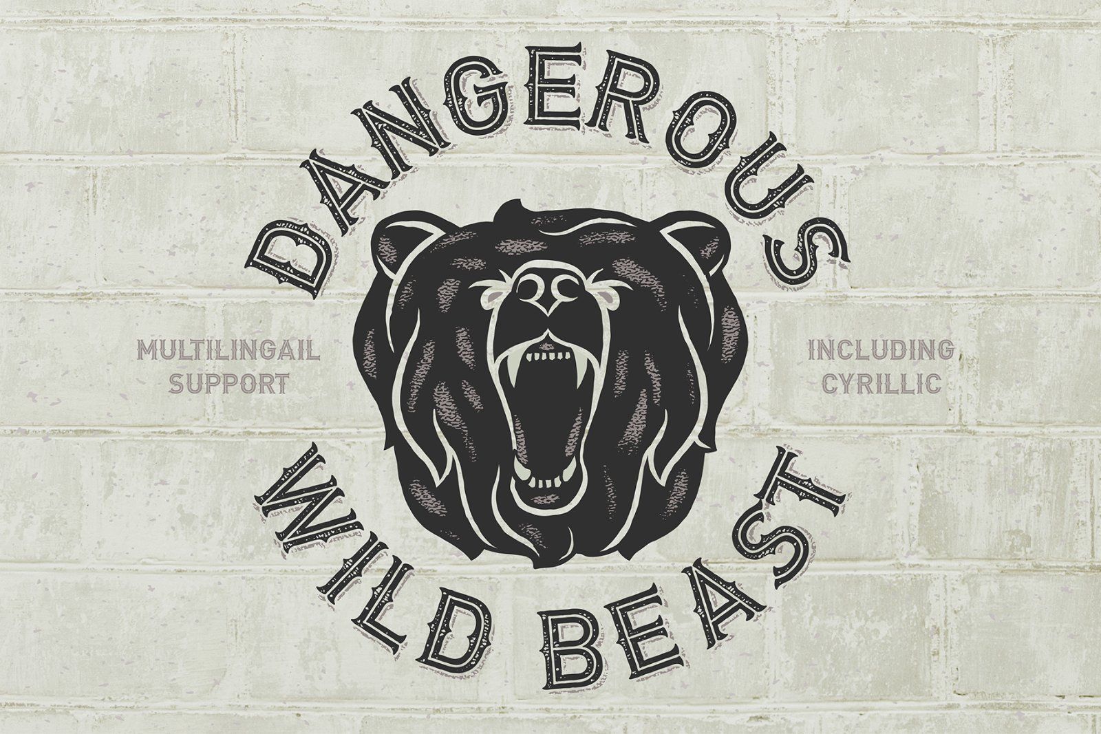 Biker New Font and Graphics — image 2