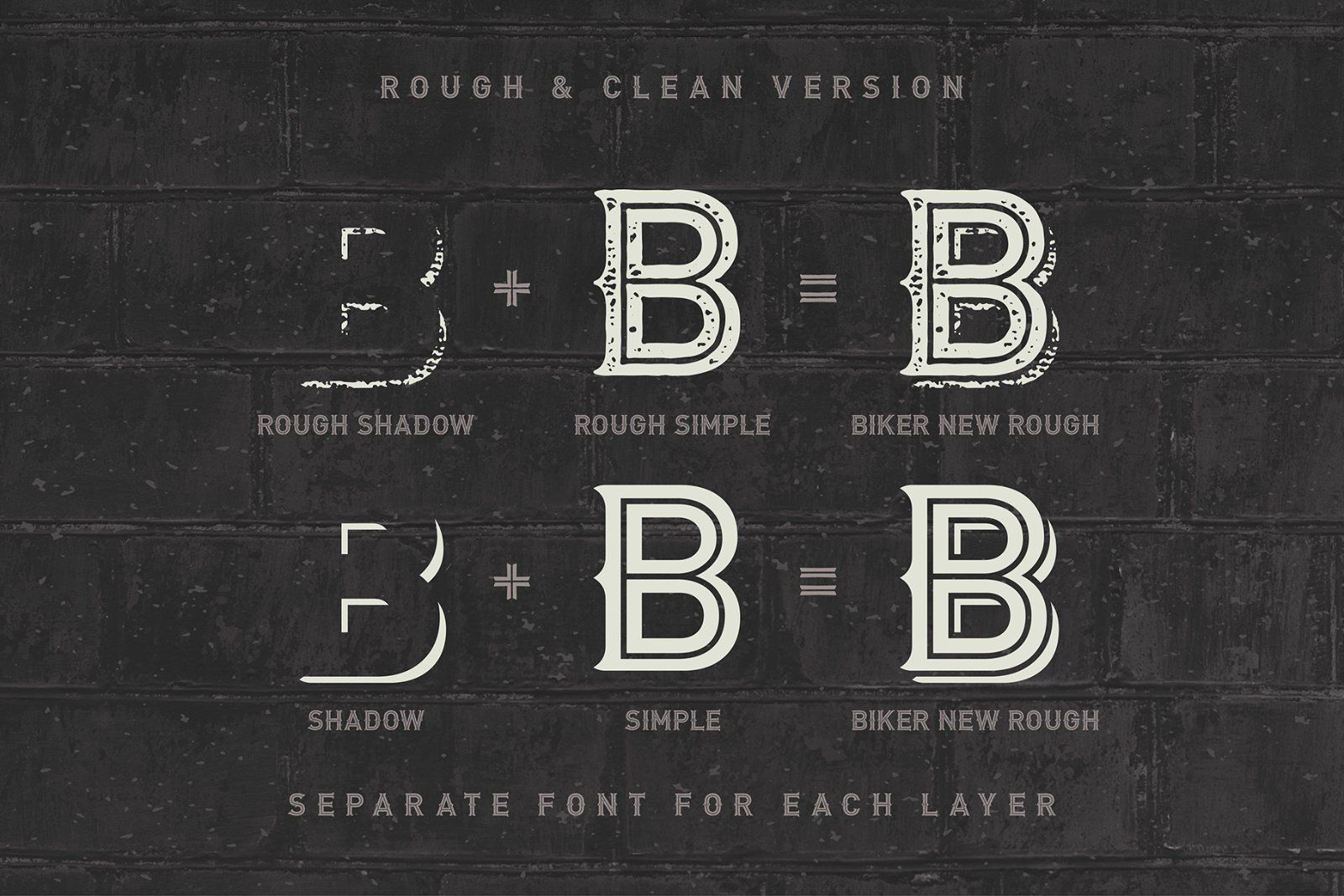 Biker New Font and Graphics — image 3