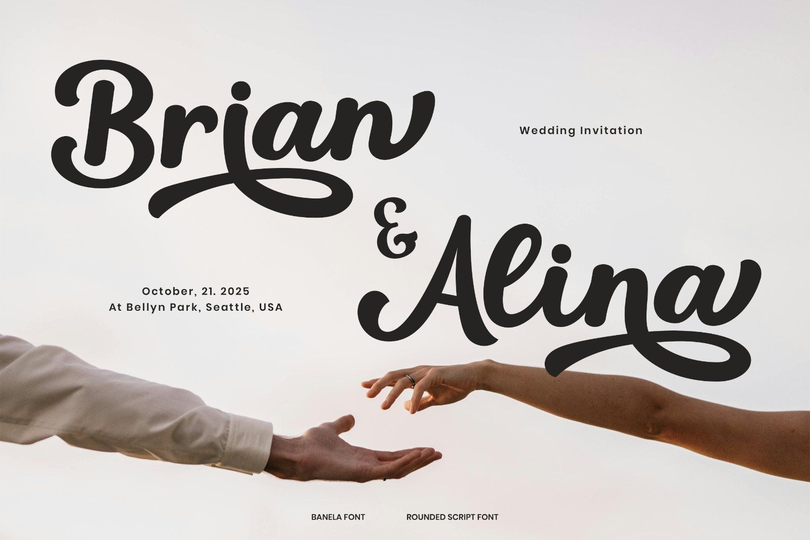 Banela - Rounded Script Font — image 6