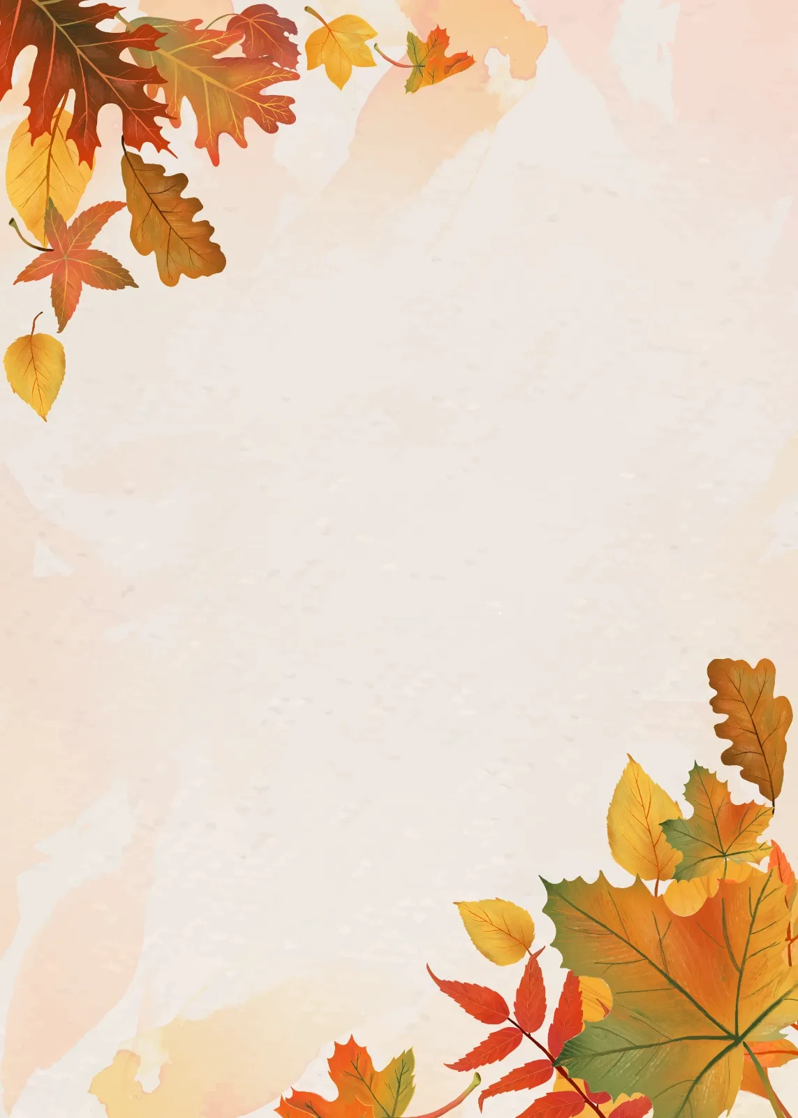 Autumn Botanical Leaf Layout Pack Design — image 5