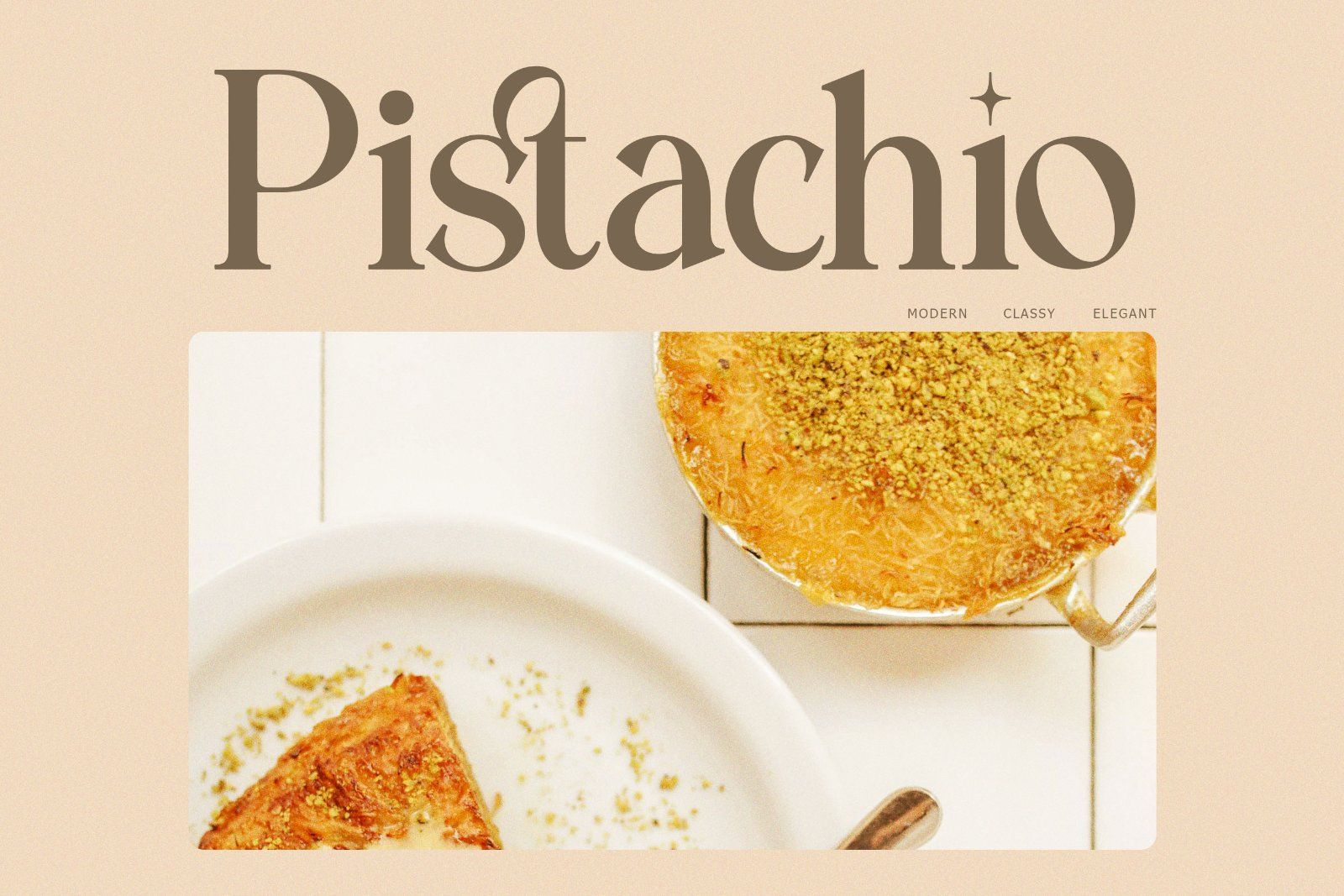 Pongor - Retro Elegant Serif Font