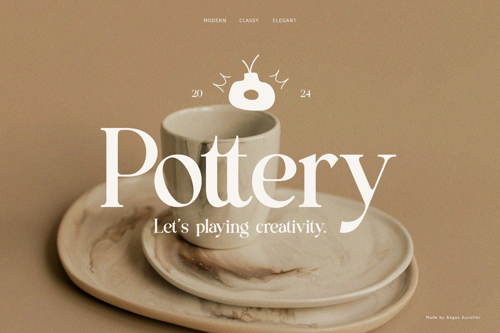 Pongor - Retro Elegant Serif Font