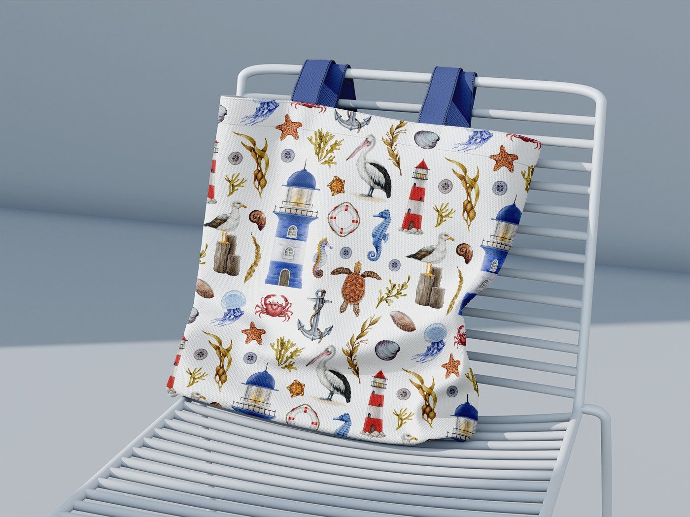 Mediterranean Coastal Summer Pattern — image 7