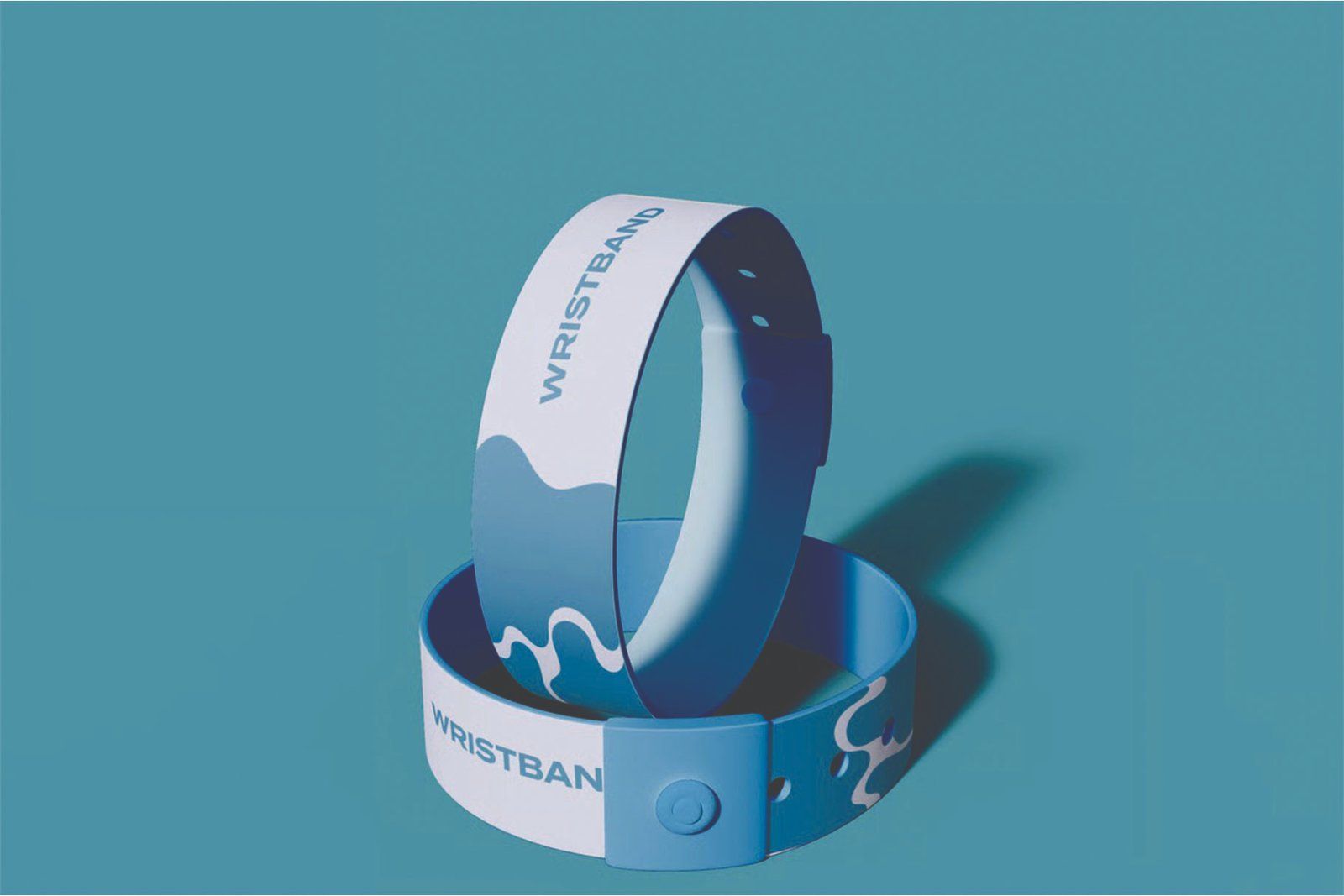 Silicone Wristband Mockup — image 1