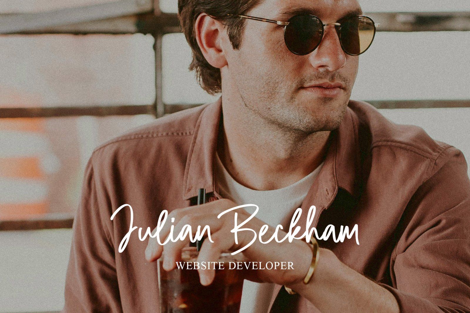 Silver Brown Modern Script Font — image 3