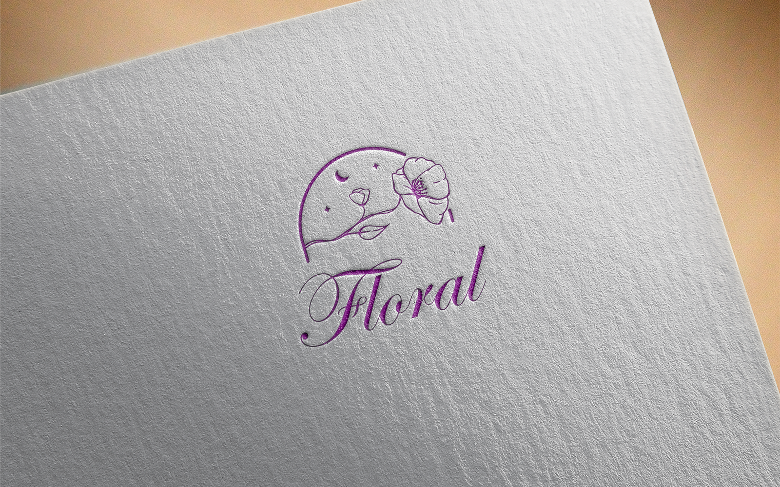 Simple Flower Logo Template-09-22