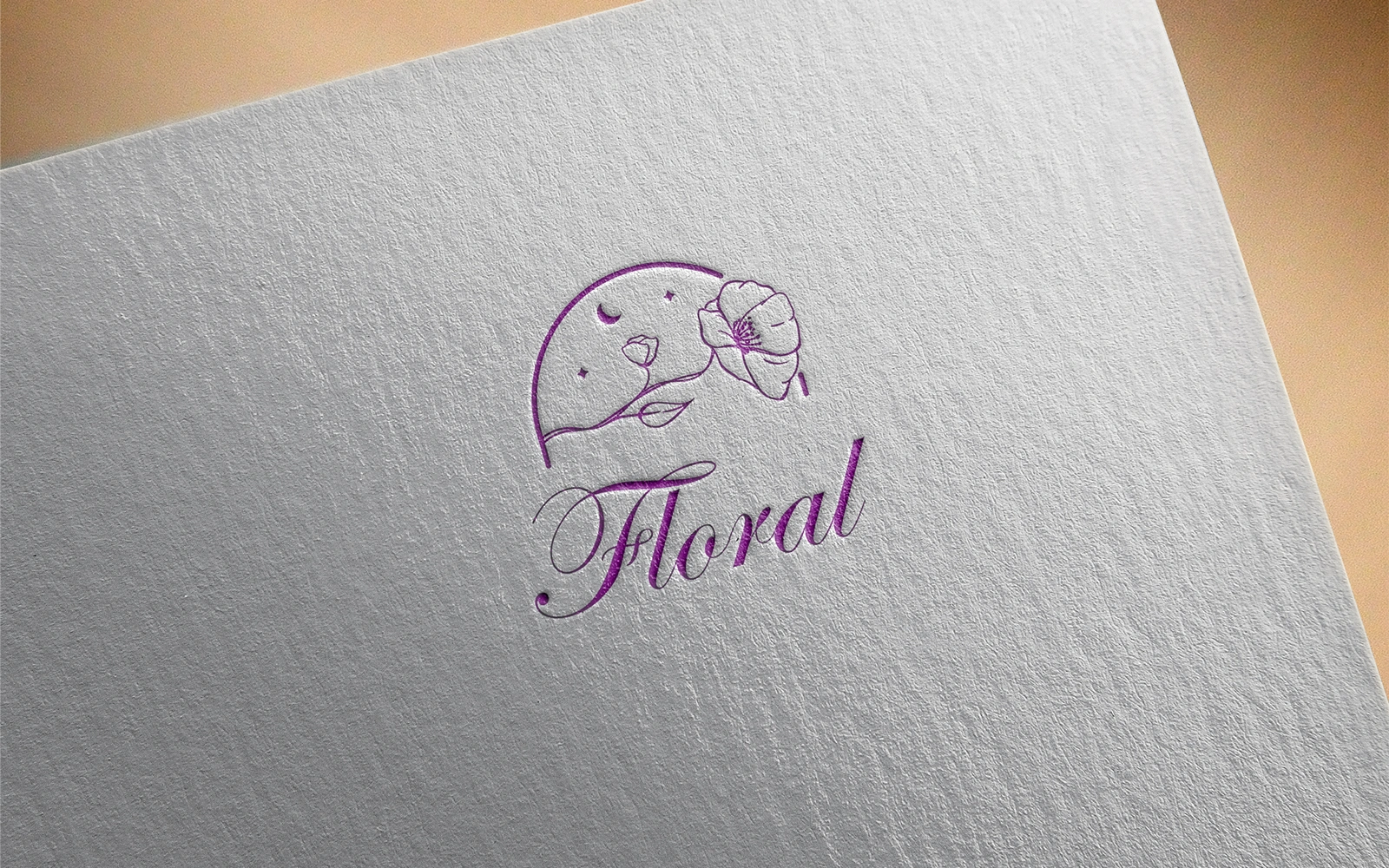 Simple Flower Logo Template-09-22 — image 2