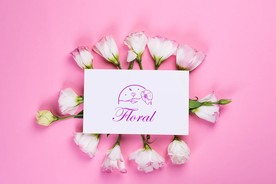 Simple Flower Logo Template-09-22