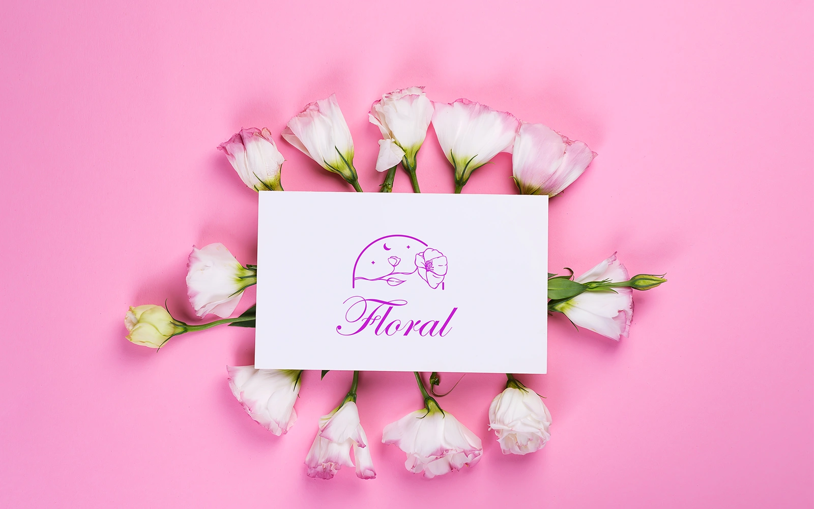 Simple Flower Logo Template-09-22 — image 1