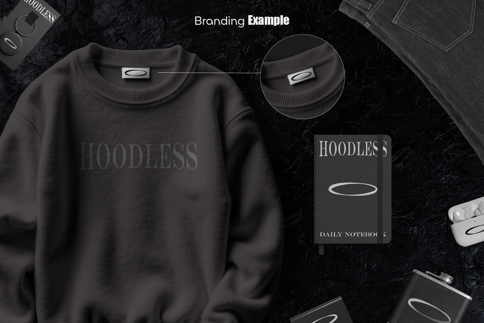 Crewneck Sweatshirt Mockup