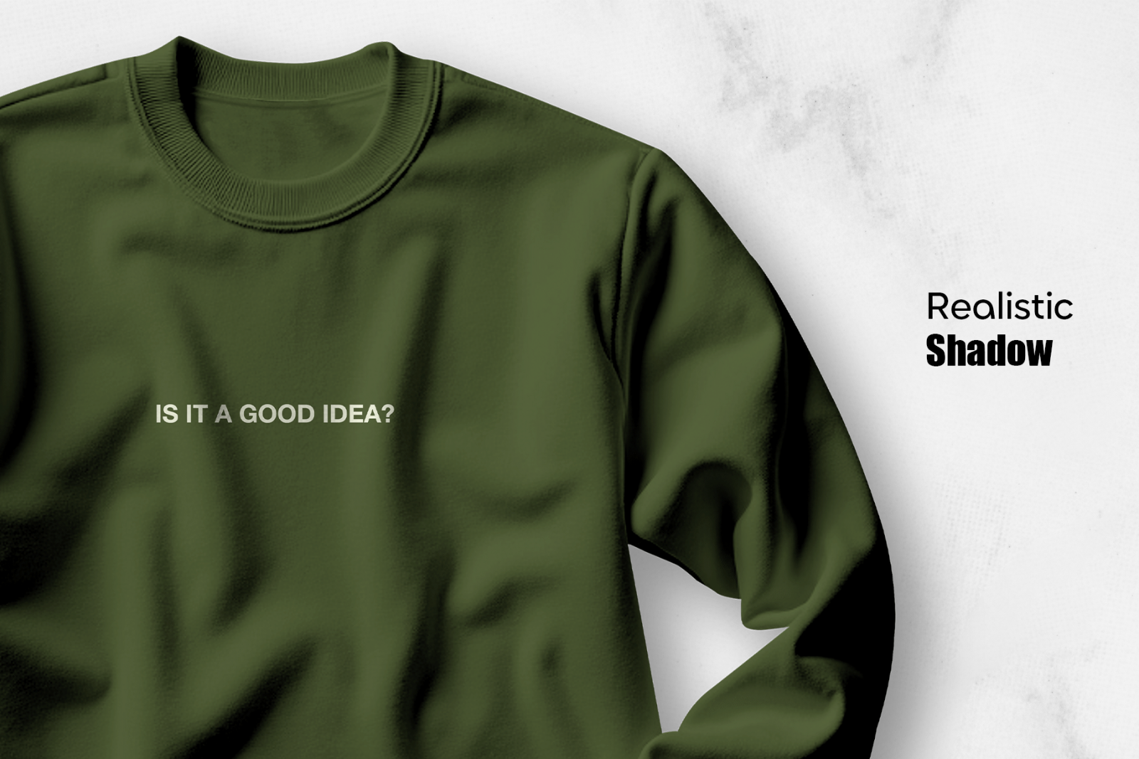 Crewneck Sweatshirt Mockup