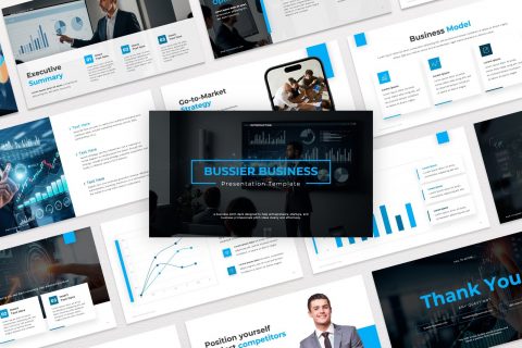 Bussier – Business Pitch Deck Presentation